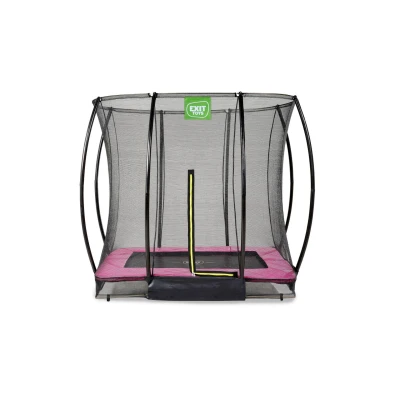 Abbildung von EXIT inground Trampolin 153x214cm Silhouette (rosa)