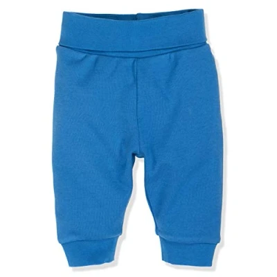 Abbildung von Playshoes Unisex Kinder Baby pumphose Sweat Hose Jogginghose, Blau, 74 EU