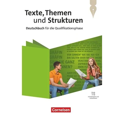 Abbildung von Texte, Themen und Strukturen Allgemeine 2 jährige Ausgabe 2024: Qualifikationsphase Schulbuch Mit Hörtexten Erklärfilmen