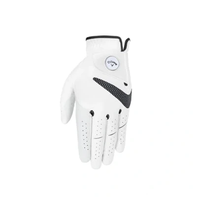 Abbildung von Callaway Golf Syntech Herren Golfhandschuh 2025 Linke Hand für Rechtshänder, L, Weiß