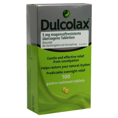 Abbildung von Dulcolax Dragees Magensaftresistente Tab Reimport 100 St