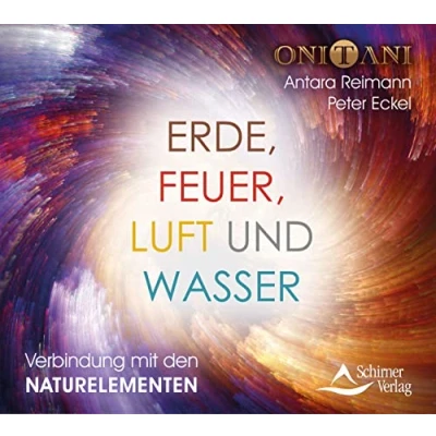 Abbildung von Erde, Feuer, Luft und Wasser: Verbindung mit den Naturelementen