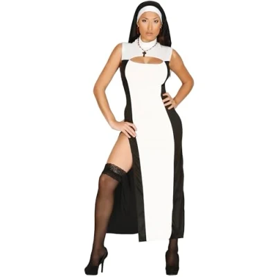 Abbildung von Guirca 80165 Nonne für Erwachsene, Größe L 42 44