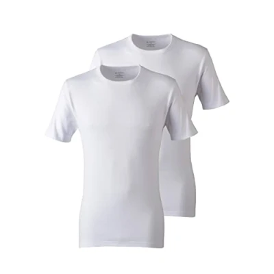 Abbildung von Jockey Modern Classic 2 PACK Unterhemd/shirt, Herren, Größe: 6XL, White