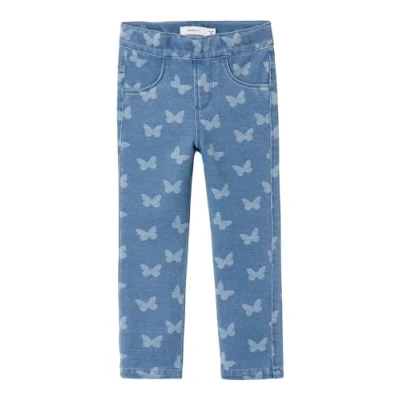 Abbildung von Name it Nmfsalli SLIM Jeggings für Kinder, Größe: 98, Medium blue denim