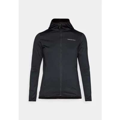 Abbildung von Peak Performance Light ZIP HOOD Sweatjacke, Damen, Größe: XS, Black