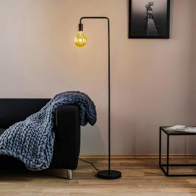 Abbildung von TRIO Leuchten Stehlampe Diallo, ohne Leuchtmittel, Stehleuchte mit Fußschalter, exkl Leuchtmittel E27, modernes Design