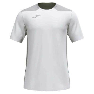 Abbildung von Joma T Shirt mit kurzen Ärmeln Championship VI Wei Grau, 101822.211.6xS 5xS