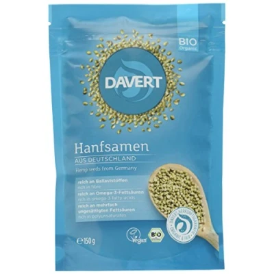 Abbildung von Davert Hanfsamen, 8er Pack (8 x 150 g) Bio