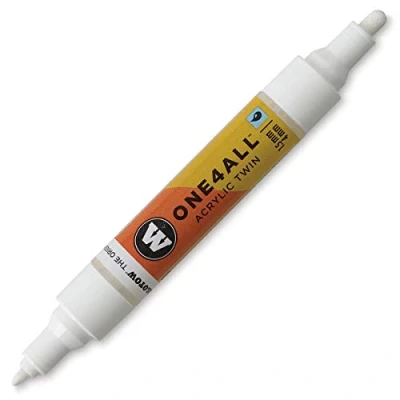Abbildung von Molotow Permanentmarker One4All Acrylic Twin nachfüllbar 1,5 und 4mm s