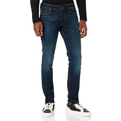Abbildung von Jack &amp; Jones Jeans Slim Fit, Herren, Größe: 36x34, Blue denim