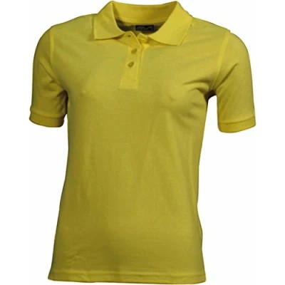 Abbildung von James &amp; Nicholson Damen Ladies&#039; Polo Poloshirt, Gelb (gelb Yellow), Medium