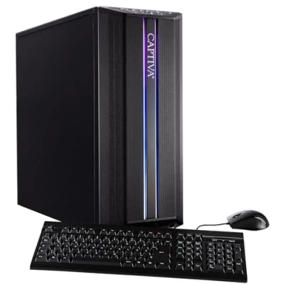 Abbildung von Captiva Advanced Gaming PC R69 346 AMD Ryzen 5 5500, 16GB RAM, 1000GB SSD, GeForce RTX 3060 (12GB GDDR6), Windows 11 Home
