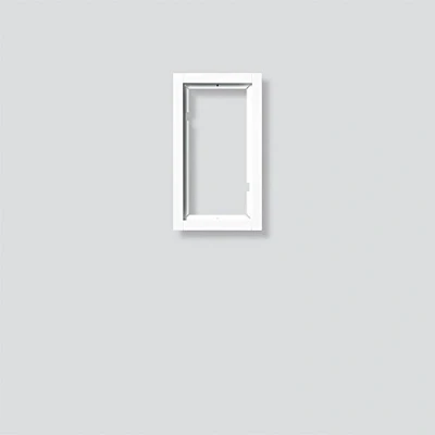Abbildung von Siedle KR 611 1/1 0 SM Rahmen Silber Aluminium Oberfläche 131 mm (200016830 01)