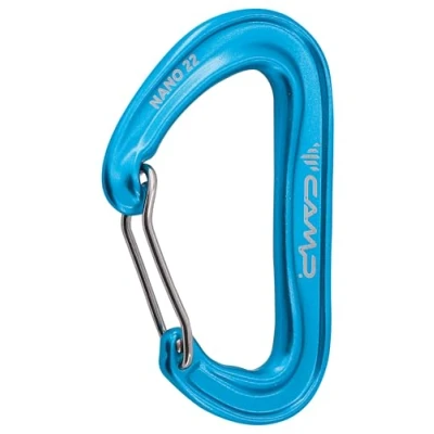 Abbildung von C.A.M.P. Nano 22 Karabiner, hellblau, Einheitsgröße