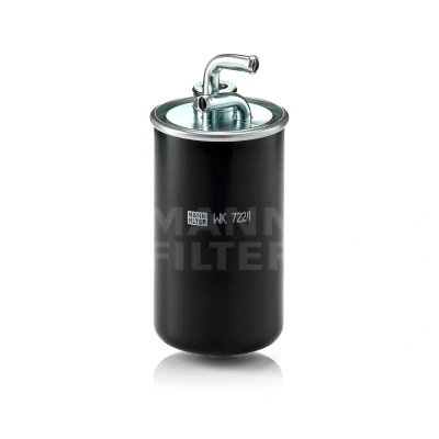 Abbildung von MANN FILTER WK 722/1 Kraftstofffilter Leitungsfilter 9,5 JEEP: Compass, Patriot, DODGE: Journey MPV, Caliber, CHRYSLER: Sebring III Cabrio