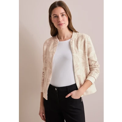 Abbildung von Cecil Sweatjacke, Damen, Größe: Large, Beige