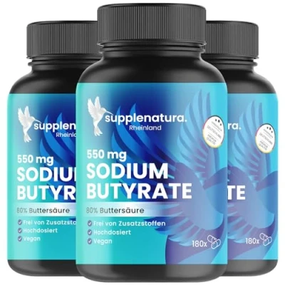 Abbildung von supplenatura® Sodium Butyrate (Natrium) 550mg 540 St