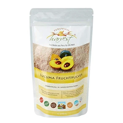 Abbildung von UHTCO Peruvian Harvest Lucuma Fruchtpulver 200g Das Beste aus Peru für die Welt