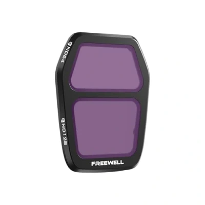 Abbildung von Freewell Air 3S Split ND64/ND128 Filter für perfekte Belichtung bei intensivem Sonnenlicht mit Dual ND professionelle Luftaufnahmen