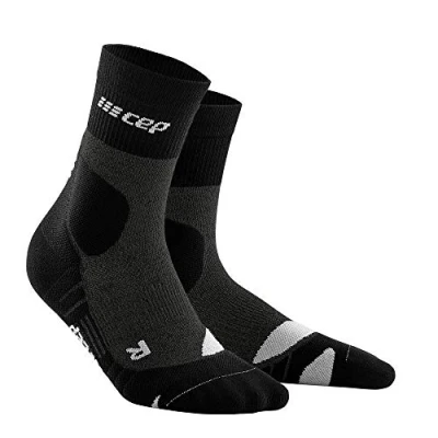 Abbildung von CEP Compression Hiking Merino MID CUT MADE IN Germany Sportsocken, Herren, Größe: Large, Black