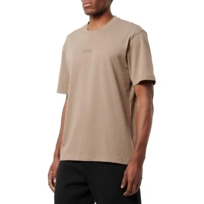 Abbildung von BOSS TEE Tshirt basic, Herren, Größe: Large, Light pastel green