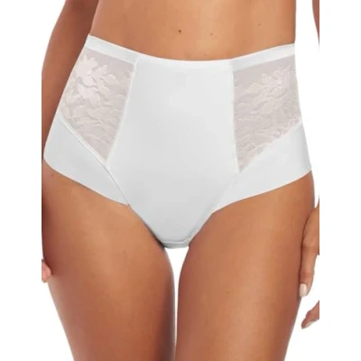 Abbildung von Fantasie Illusion High Waist Brief Weiß Small Damen