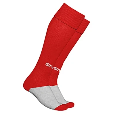 Abbildung von Givova Unisex Fußballstrumpf Socken, Rot, MONSIEUR