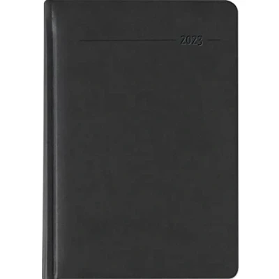 Abbildung von Wochenplaner Tucson schwarz 2023 Büro Kalender A5 Cheftimer black 1 Woche 2 Seiten 128 Einband Alpha Edition