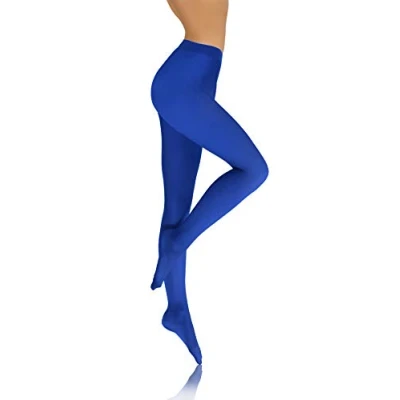 Abbildung von sesto senso Damen Strumpfhose Blau Bunte 40 DEN Blickdicht Microfaser Kornblume 3 M Modrak