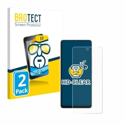 Abbildung von BROTECT (2 Stück Schutzfolie für Samsung Galaxy A53 5G Displayschutz Folie Ultra Klar