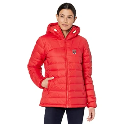 Abbildung von Fjallraven Womens Expedition Pack Down Hoodie W Jacket, True Red, XL
