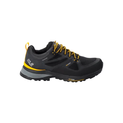 Abbildung von Jack Wolfskin Force Striker Hikingschuh Black burly yellow xt, Herren, Größe: 48, xt Schuhe