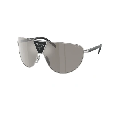 Abbildung von Prada Unisex Sonnenbrille silvercoloured, Größe: 37, Silver coloured