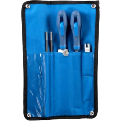 Abbildung von PFERD Schärffeilen SET CS SLS 5,16 in Rolltasche Durchmesser mm13/64&quot; für Kettenteilung 3/8&quot; 11099151 das komfortable und kräfteschonende Schärfen von Sägeketten.