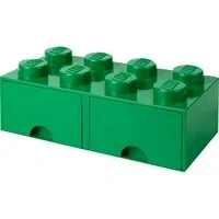 Abbildung von LEGO® Aufbewahrungsbox mit Schubladen Grün 50x25x18 cm