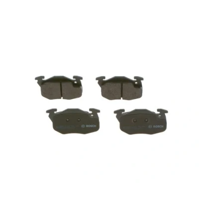 Abbildung von BOSCH 0 986 460 983 Bremsbelagsatz Low Metallic mit Montageanleitung PEUGEOT: 306 Cabrio, Schrägheck, Limousine, CITROËN: AX, C15 Kastenwagen