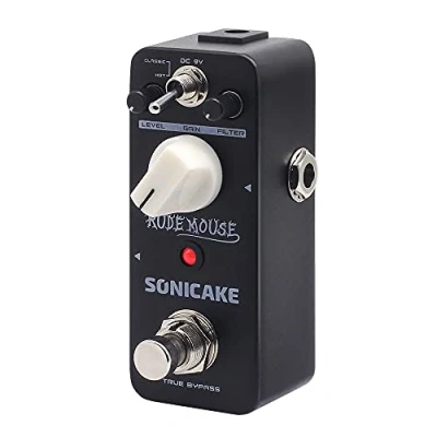 Abbildung von SONICAKE Overdrive Distortion Fuzz Gitarre Effektpedal Underground True Bypass Rude Mouse