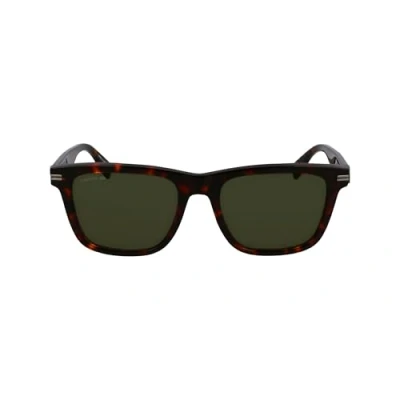 Abbildung von Lacoste Sonnenbrille, Herren, Größe: One Size, Dark havana