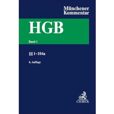 Abbildung von Münchener Kommentar zum Handelsgesetzbuch Band 1: Erstes Buch. Handelsstand §§ 1 104a