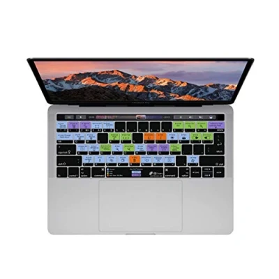 Abbildung von KB Covers MCOS MTB DE OS Shortcut Tastatur Abdeckung für MacBook Pro klar