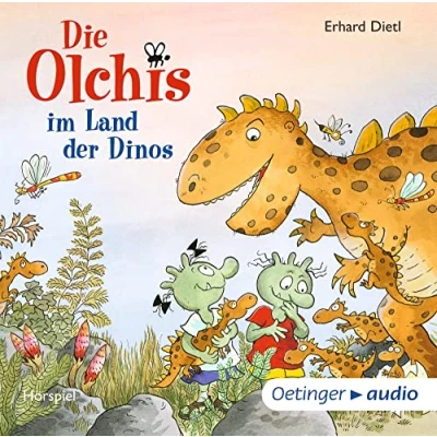 Abbildung von Die Olchis im Land der Dinos: Lustiges und spannendes Abenteuer mit vielen exotischen Tieren