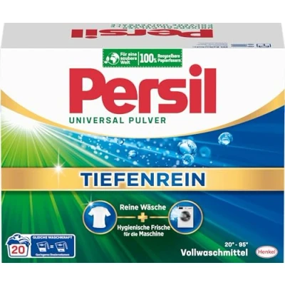 Abbildung von Persil Universal Pulver 20 WL Vollwaschmittel (1 St. Waschpulver mit Tiefenrein Technologie)