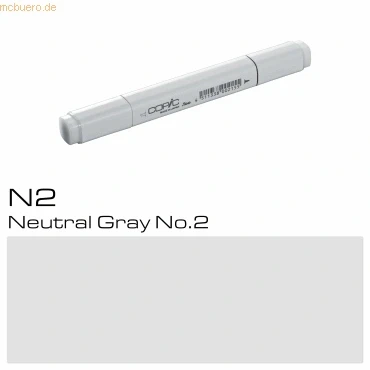 Abbildung von 3 x Copic Marker N2 Neutral Gray