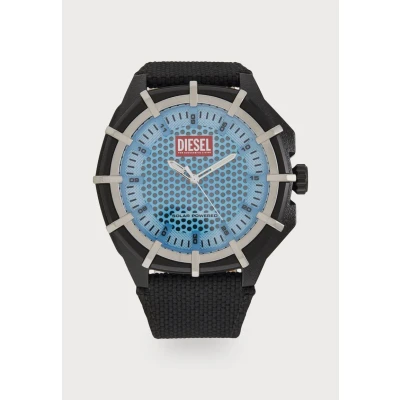 Abbildung von Diesel Herren Analog Quarz Uhr mit Leder Armband DZ4679