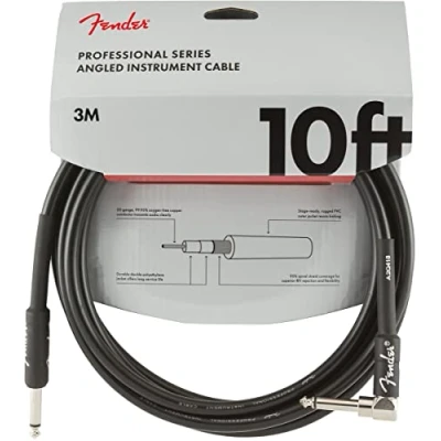 Abbildung von Fender Instrumentenkabel, Professional Instrument Cable BLK 3 m Gitarrenkabel