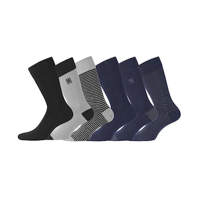 Abbildung von SERGE BLANCO Socken Herren Stretch, SportSocken Herren, Empfindliche Haut, Ultraweich (6er Pack)