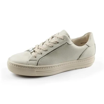 Abbildung von Paul Green Damen SUPER Soft Pauls, Frauen Low Top Sneaker,Strassenschuhe,Sportschuhe,Freizeitschuhe,Turnschuhe,Laufschuhe,Beige (Ivory),37 EU / 4 UK