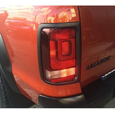 Abbildung von JHCHAN Scheinwerferblenden und Rücklichtabdeckung Satz für VW Amarok 20092022 V5 V6 Highline Startline Trendline Aventura Atacama Canyon (Rücklichtabdeckung)