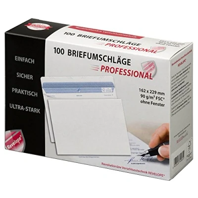 Abbildung von MAILmedia 30051817 Briefumschlag REVELOPE, DIN C5, ohne Fenster